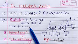 What is Switch full Explanation  Computer Networking [upl. by Ymas304]