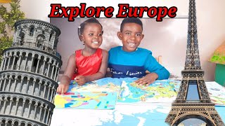 Explore EuropeFun Facts about the Continent Europe for kids [upl. by Ahsenad]