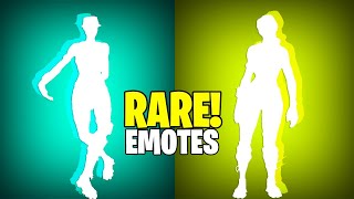 Fortnite RAREST Emotes [upl. by Houghton]