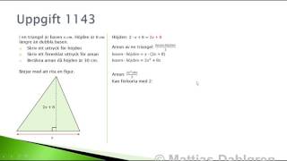 Matematik 2b Sammanfattning Kapitel 1 Algebra och linjära funktioner [upl. by Niad]