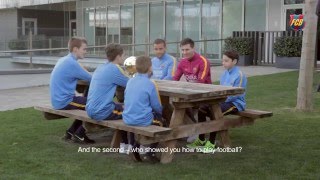 Interview with Leo Messi in La Masia [upl. by Anas]