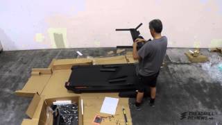 NordicTrack Commercial 1750 Treadmill Assembly [upl. by Lizette]