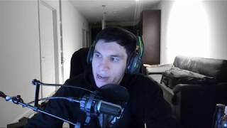 XQC makes fun of Trainwrecks stutter [upl. by Mcdonald]