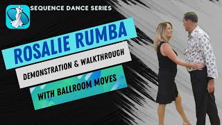 Rosalie Rumba Sequence Dance Instruction [upl. by Ikiv]