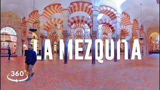 Escape Now La Mezquita in 360° VR  A Guided Exploration Through Cordobas Architectural Marvel [upl. by Adlay]