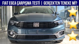 Fiat Egea Çarpışma Testi  Gerçekten Teneke mi [upl. by Etteuqaj133]