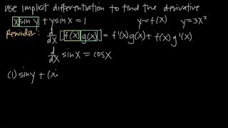 Implicit differentiation COMPLETELY EXPLAINED KristaKingMath [upl. by Beare364]