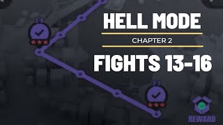 Hell Mode Fights 213  216  Dislyte [upl. by Netsrik155]