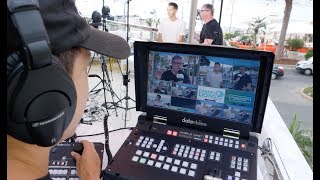 Datavideo HS1300 Live Video Production at Cannes Lions with Microsoft [upl. by Justino]