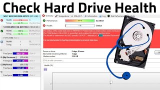 How to Check Hard Drive Health  Hard Disk Sentinel [upl. by Ille332]