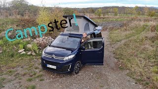 Pössl Campster Citroen Space Tourer im Test Camping Vanster Vanlife [upl. by Polard]