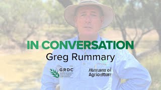 GRDC in Conversation Greg Rummery [upl. by Rubinstein]