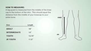 Easton Leg Guard Sizing [upl. by Uah]