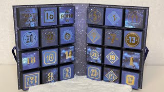 Advent Calendar Book  Tutorial [upl. by Dream]