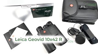 Leica Geovid 10x42 R binoculars review  Optics Trade Reviews [upl. by Atalayah]