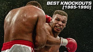 Mike Tyson’s best knockouts 19851990  ESPN Ringside [upl. by Warwick143]