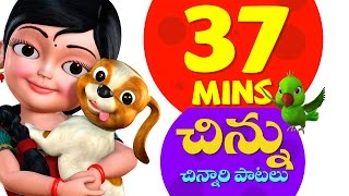 Chinnu Telugu Rhymes for Children Vol 1  Infobells [upl. by Eustazio]