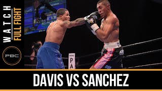 Davis vs Sanchez FULL FIGHT Dec 18 2015  PBC on Spike [upl. by Linder201]