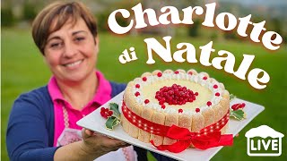 CHARLOTTE DI NATALE  Ricetta in Diretta [upl. by Soilissav]