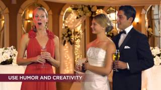 Toastmasters Wedding Toast Tips [upl. by Akitan]