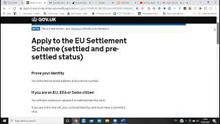 How to switch from Presettled to Settled status under the EU Settlement scheme [upl. by Volpe]