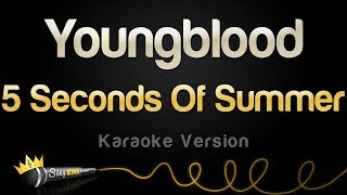 5 Seconds Of Summer  Youngblood Karaoke Version [upl. by Aisul274]