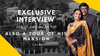 TOUR OF THE LARGEST MANSION IN FL EXCLUSIVE INTERVIEW WITH Dr PATEL AND HIS WIFE [upl. by Elfrieda]