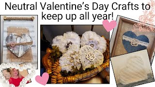 Neutral Valentines Day Crafts [upl. by Danika]