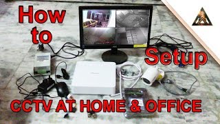 HOW TO INSTALL CCTV CAMERA  COMPLETE GUIDE [upl. by Dixie736]