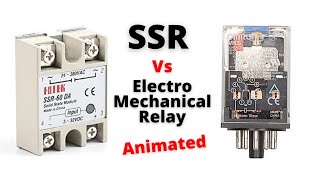 Solid State Relay SSR vs Electromagnetic Relay [upl. by Ybba974]