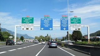 France A43  N201 Chambéry [upl. by Naujik495]