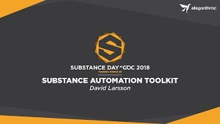 Substance Automation Toolkit Building a FutureProof Material Pipeline  Adobe Substance 3D [upl. by Montford]