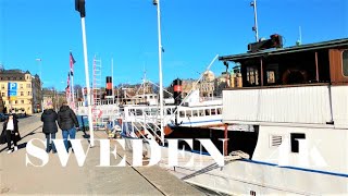 STOCKHOLM WALK 4K Nybrokajen  Strandvägen [upl. by Aleen31]