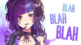 Nightcore  Blah Blah Blah Lyrics [upl. by Lledrev]