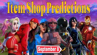 Fortnite Item Shop Tomorrow Predictions  Sunday September 8 2024 [upl. by Boyes282]