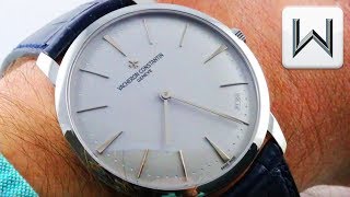 Vacheron Constantin Patrimony Contemporaine Excellence Platine 8118000P9220 Luxury Watch Review [upl. by Bara]