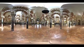 360 Virtual Tour  Mezquita  Cathedral Mosque  Cordoba Spain [upl. by Ecyal]