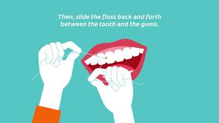 How To Floss  Colgate® [upl. by Dolhenty]