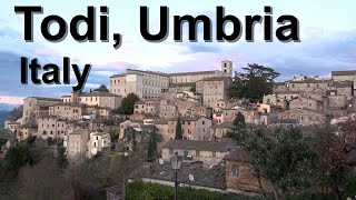 Todi Umbria Italy walking tour [upl. by Marienthal]