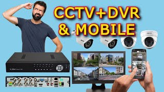 How to Remote View H264 DVR  How to Install CCTV Cameras With DVR  Network Setup on the DVR [upl. by Ianahs]