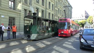 Bern Steam Tram No 12  City Tour  180819 [upl. by Acinoda]