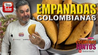 Como hacer unas EMPANADAS COLOMBIANAS  fáciles [upl. by Roxy882]