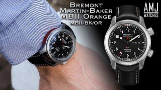 Bremont MartinBaker MBII Orange MBIIBKOR Unboxing [upl. by Eizus]