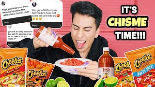 BOMB AF HOT CHEETOS MUKBANG  Louies Life [upl. by Valer]