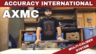 THE AI AXMC OVERVIEW  QUICK CHANGE BARREL SYSTEM  Accuracy International AXMC  Long Range [upl. by Airolg]