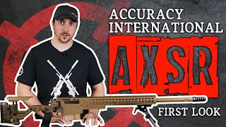 First Look at Accuracy Internationals AXSR [upl. by Aeht]