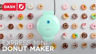 Dash Express Mini Donut Maker [upl. by Publias]