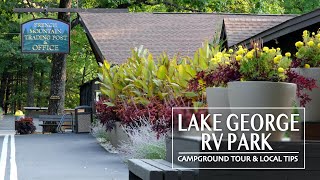 Lake George RV Park Tour amp Tips [upl. by Fink]