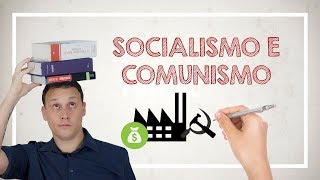 DIFERENÇAS ENTRE SOCIALISMO E COMUNISMO HISTÓRIA ILUSTRADA [upl. by Gnos]