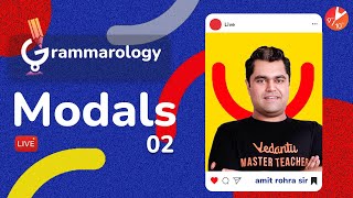 Modals in English Grammar L2 🧐 Types of Modal Verbs Class 9 amp 10 Grammarology  Vedantu 9 and 10 [upl. by Yetnom]